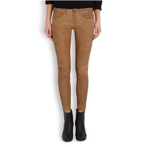 7 For All Mankind Sueded Skinny